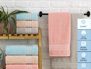 VLK EL YÜZ VE BANYO HAVLUSU