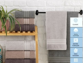 VLK EL YÜZ VE BANYO HAVLUSU