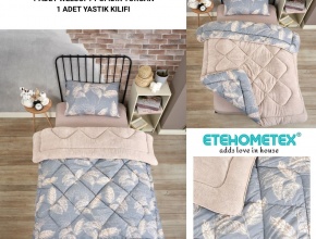 WELSOFT DESENLİ TEK KİŞİLİK YORGAN 