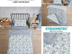 WELSOFT DESENLİ TEK KİŞİLİK YORGAN 