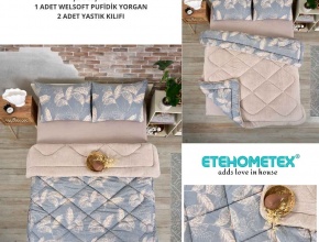 WELSOFT DESENLİ ÇİFT KİŞİLİK YORGAN