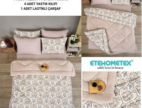 WELSOFT DESENLİ ÇİFT KİŞİLİK UYKU SETİ