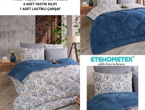 WELSOFT DESENLİ ÇİFT KİŞİLİK UYKU SETİ