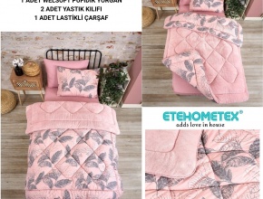 WELSOFT DESENLİ TEK KİŞİLİK UYKU SETİ