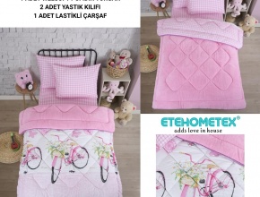 WELSOFT DESENLİ TEK KİŞİLİK UYKU SETİ